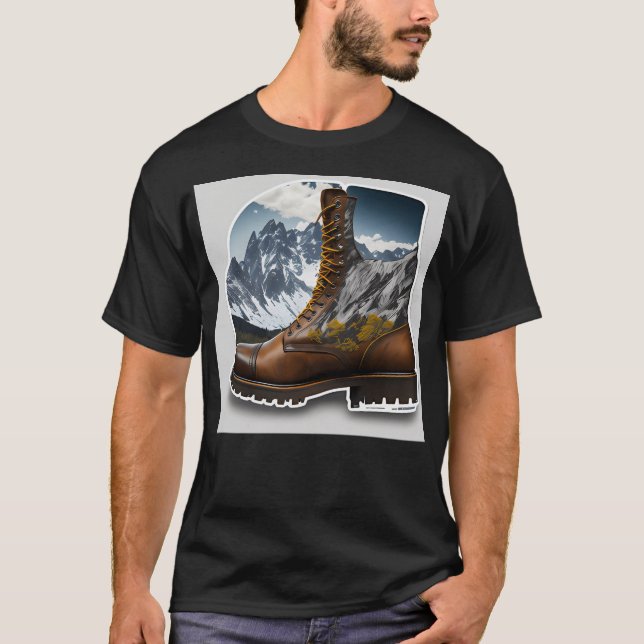 Camiseta Botas Explorer Activas (Anverso)