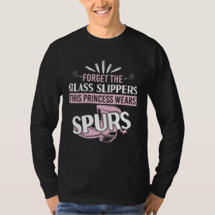 Camiseta Botas Geniales Princesa Zapatillas de Cristal Vaqu