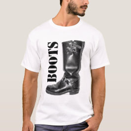 Camiseta ¡BOTAS! La bota clásica del ingeniero de la
