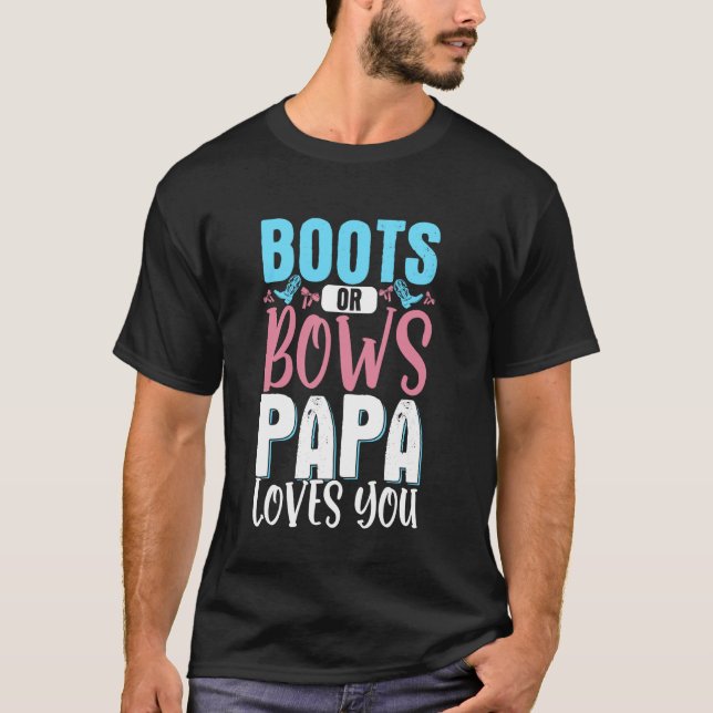 Camiseta Botas o Arcos Papá te Ama 1 (Anverso)