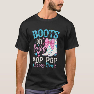 Camiseta Botas o Lazos Pop Pop Te Ama Revelación de Género