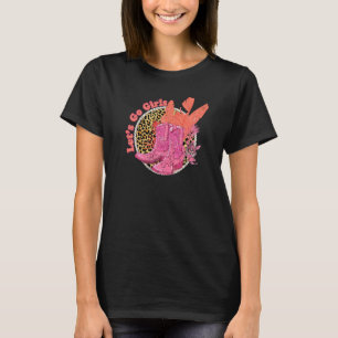 Camiseta Botas vaqueras de leopardo Rope Let's Go Girls Wes