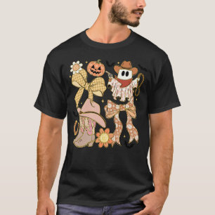 Camiseta Botas vaqueras fantasmales Coqueta Lazo Vaquera Sa