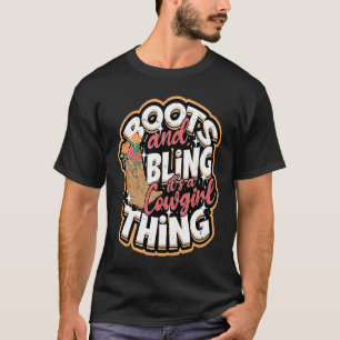 Camiseta Botas y brillo Es algo de vaqueras Vaqueras Cabal