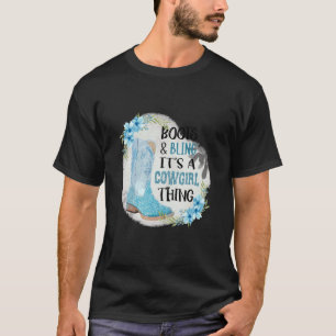 Camiseta Botas y Brillo Es Cosa de Vaqueras