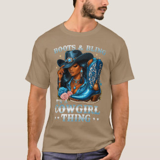 Camiseta Botas y Brillo Es Un Rodeo de Vaqueras