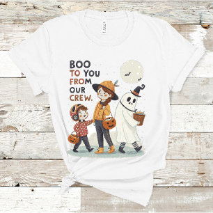 Camiseta Bote a ti desde nuestra tripulación Cute niños Hal
