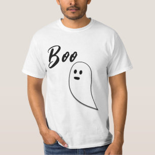 Camiseta Bote blanco negro de Ghost Halloween