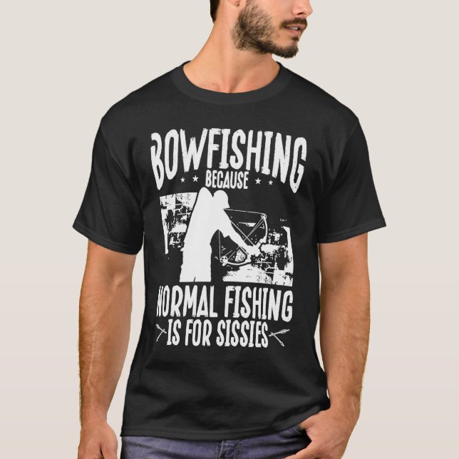 Camiseta Bote Bowhunter Fisherman Airboat Hunter (Anverso)