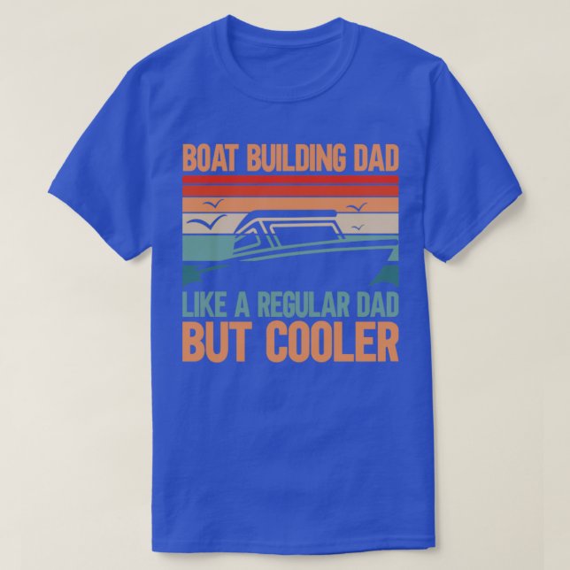 Camiseta Bote Building Dad (Diseño del anverso)