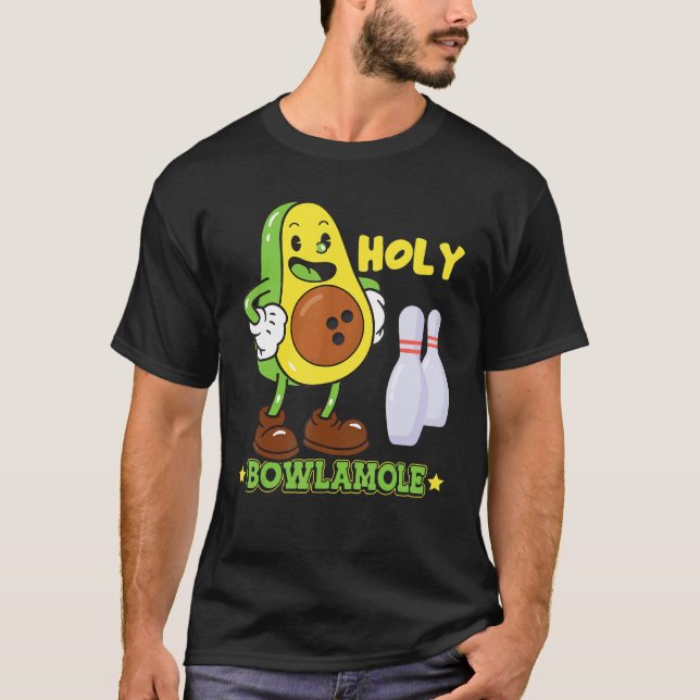 Camiseta Bote de aguacate Guacamole Bowler (Anverso)
