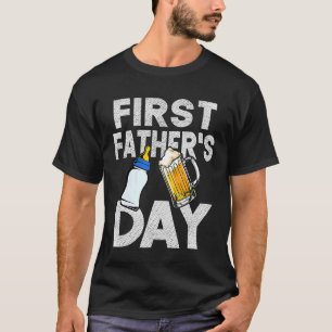Camiseta Bote de cerveza del Día del Padre de los Hombres P
