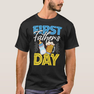 Camiseta Bote de cerveza del Día del Padre de los Hombres P