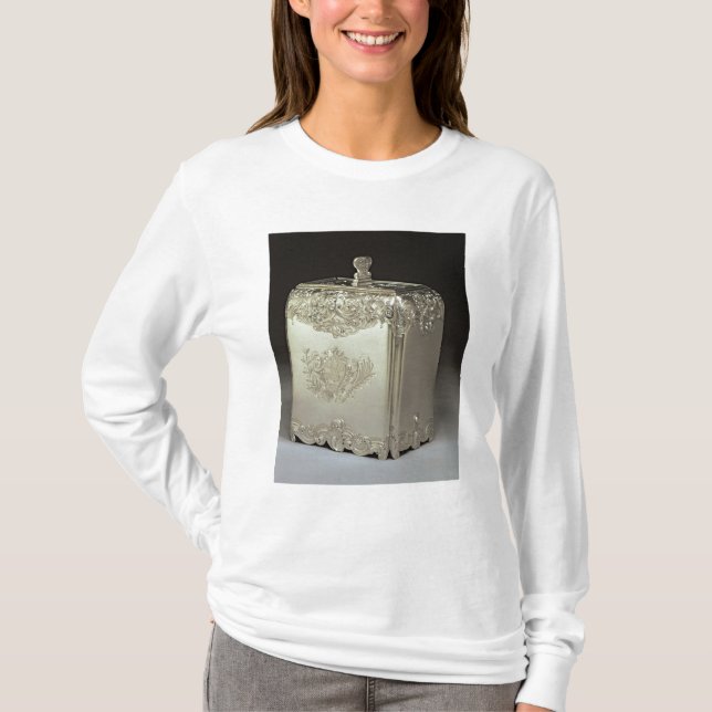 Camiseta Bote de plata del té de Paul de Lamerie (Anverso)