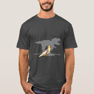 Camiseta Bote de regalo de ave de Cockatiel Dino