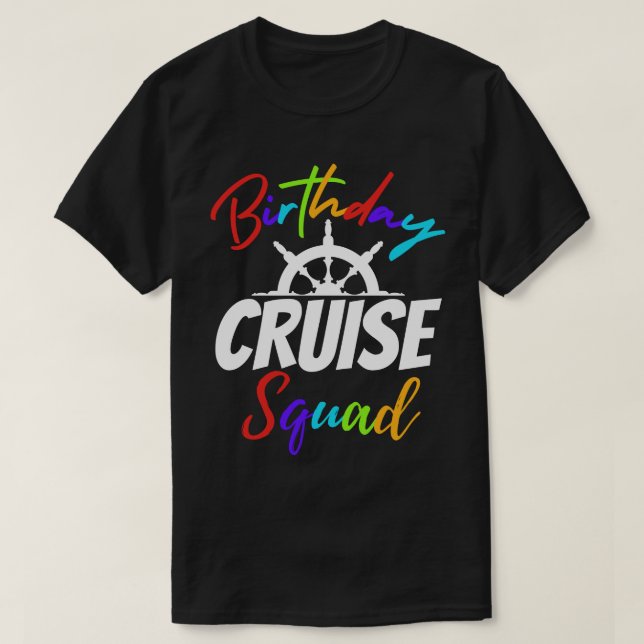 Camiseta Bote divertida de la familia de la brigada de cruc (Diseño del anverso)
