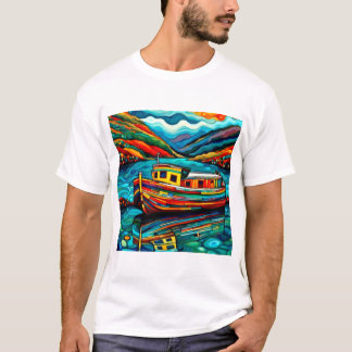 Camiseta Bote en fiordo 4