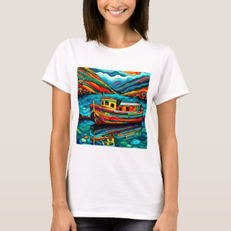 Camiseta Bote en fiordo 4