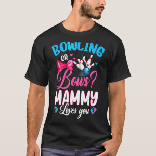 Camiseta Bote o arcos Mammy te ama el género revelar rosado