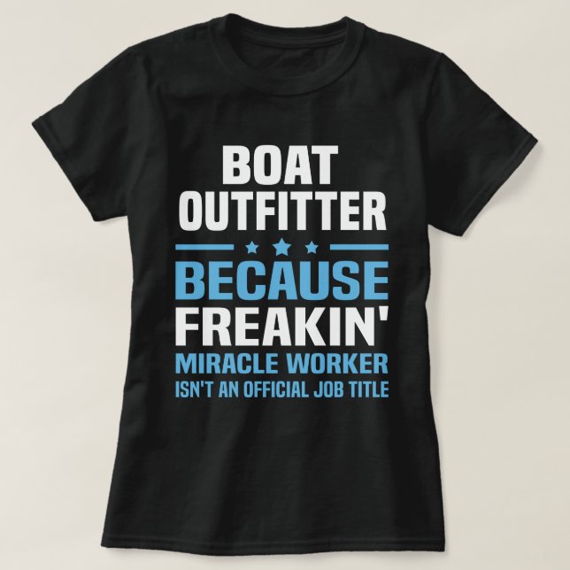 Camiseta Bote Outfitter (Diseño del anverso)