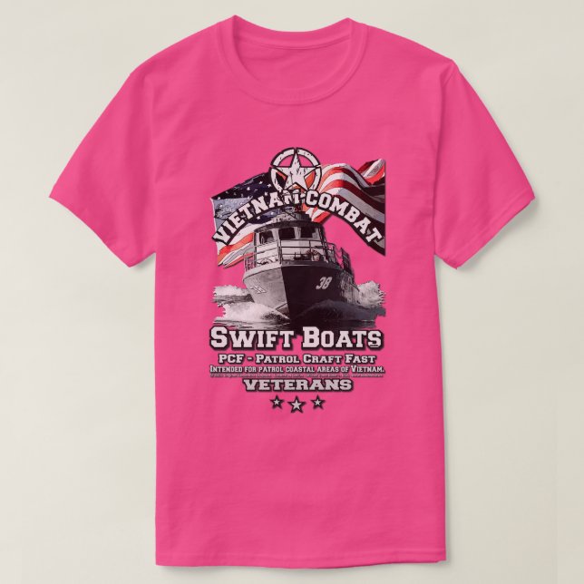 Camiseta BOTE SWIFT para PCF de Vietnam (Diseño del anverso)