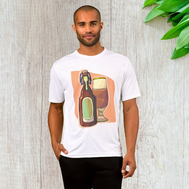 Camiseta Botella de cerveza Craft y fábrica de cerveza Rúst (Subido por el creador)