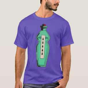 Camiseta Botella de curvatura de alquimia