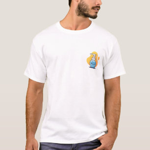 Camiseta Botella de desinfectante de manos Kawaii adorable