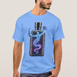 Camiseta Botella de Genie encantada