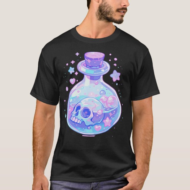 Camiseta Botella de Poción Kawaii (Anverso)