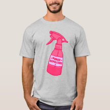 Botella de spray repelente humano humor sassy