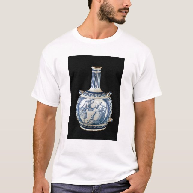 Camiseta Botella que representa a un dentista (Anverso)