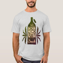 Botella verde de Bournemouth Beach del Reino Unido