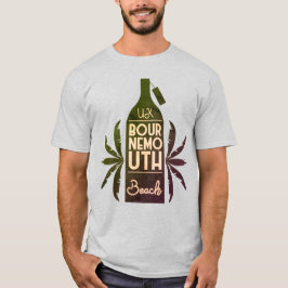 Camiseta Botella verde de Bournemouth Beach del Reino Unido