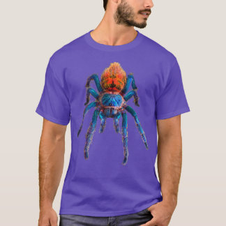 Camiseta Botella verde Tarantula azul