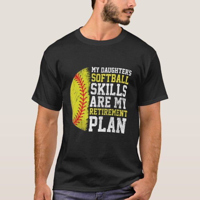 Camiseta Bothball Dad Mom Baseball (Anverso)