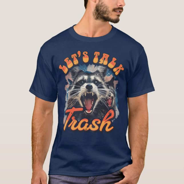 Camiseta Botín Mapache de los 90 Let salkrash amigos (Anverso)