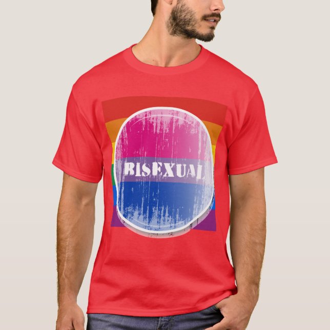 Camiseta Botón bisexual distressed.png (Anverso)