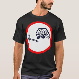 Camiseta Botón de campaña general Douglas MacArthur Vintage
