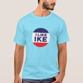 Camiseta Botón de campaña Me GUSTA IKE!