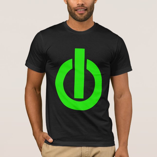 CAMISETA BOTÓN DE INICIO (Anverso)