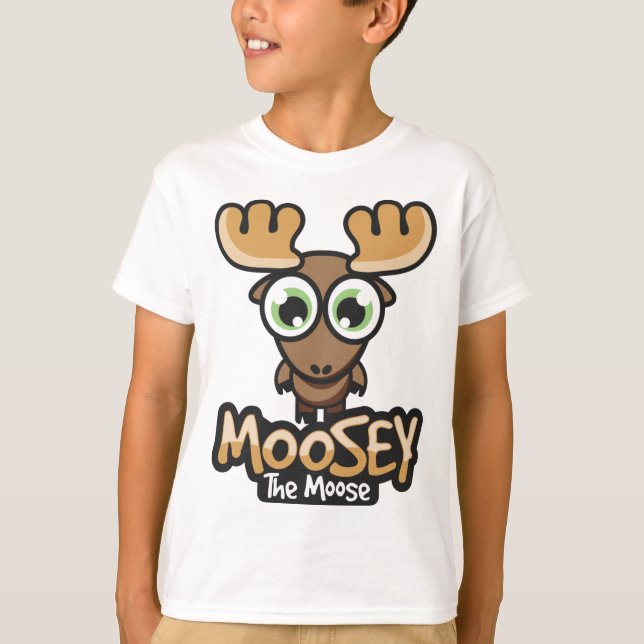 Camiseta Botón de Moosey (Anverso)