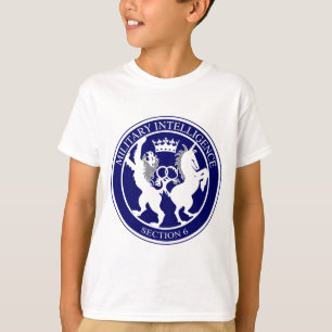 Camiseta Botón del logotipo MI6