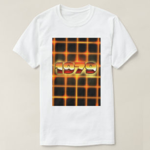 Camiseta botón electrónico 1979