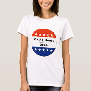 Camiseta botón Mi edición electoral 2024