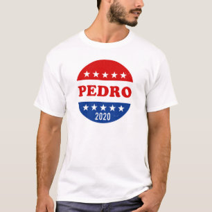 Camiseta Botón Pedro Vote 2020 Elecciones