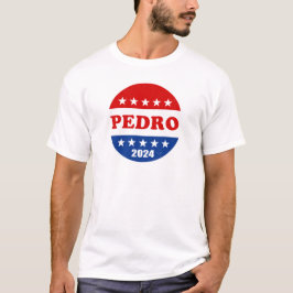 Camiseta Botón Pedro Voter Elecciones 2024