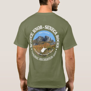 Camiseta Botón Spruce - el Seneca oscila al NRA