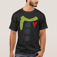 Botones de Snowman disfraces Navidades divertidos 