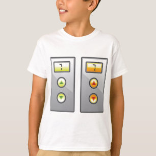 Camiseta Botones del elevador